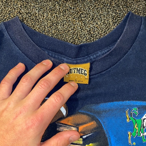VINTAGE NOTRE DAME NUTMEG TEE - Picture 2 of 2